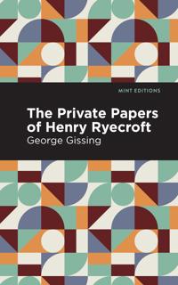 Kirjan kansi "THE PRIVATE PAPERS OF HENRY RYECROFT"