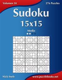 Sudoku 15x15 - Medio - Volumen 24 - 276 Puzzles