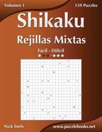 Shikaku Rejillas Mixtas - De Fácil a Difícil - Volumen 1 - 156 Puzzles