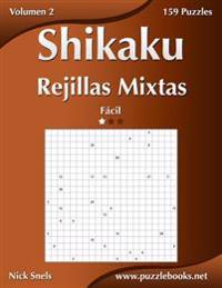 Shikaku Rejillas Mixtas - Fácil - Volumen 2 - 159 Puzzles