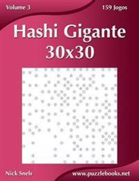 Hashi Gigante 30x30 - Volume 3 - 159 Jogos