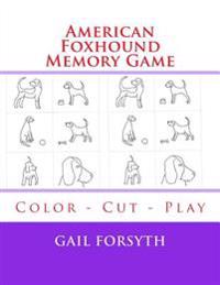 American Foxhound Memory Game: Color - Cut - Play
