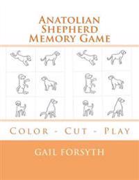 Anatolian Shepherd Memory Game: Color - Cut - Play
