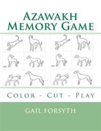 Azawakh Memory Game: Color - Cut - Play