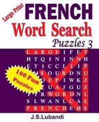 French Word Search Puzzles