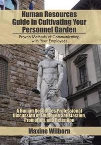 Kirjan kansi "Human Resources Guide in Cultivating Your Personnel Garden"