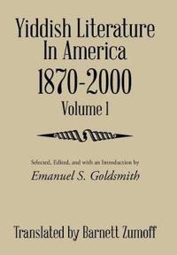 Bokomslag för "Yiddish Literature in America 1870-2000"