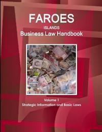 Kirjan kansi "Faroes Islands Business Law Handbook Volume 1 Strategic Information and Basic Laws"
