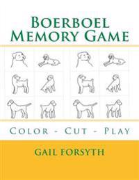 Boerboel Memory Game: Color - Cut - Play