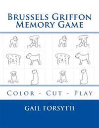 Brussels Griffon Memory Game: Color - Cut - Play