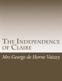 Bokomslag för "The Independence of Claire"