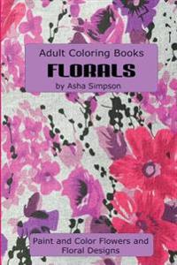 Florals Adult Coloring Book