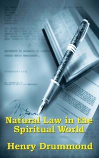 Kirjan kansi "Natural Law in the Spiritual World"