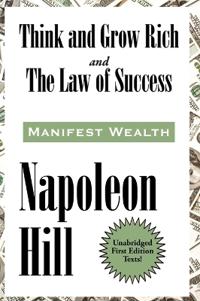 Bokomslag för "Think and Grow Rich and The Law of Success In Sixteen Lessons"
