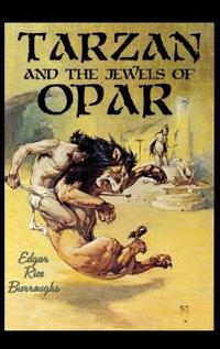 Kirjan kansi "Tarzan and the Jewels of Opar"