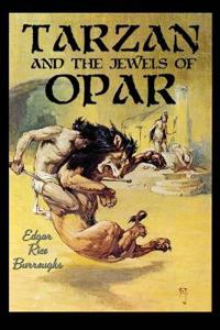 Kirjan kansi "Tarzan and the Jewels of Opar"
