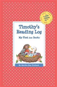 Timothy's Reading Log