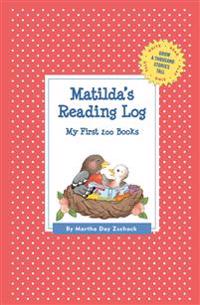 Matilda's Reading Log