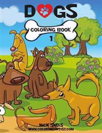 Dogs Coloring Book 1