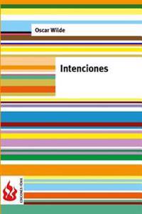 Intenciones: (low cost). Edición limitada