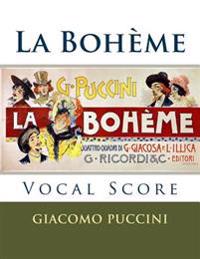 La Boheme - Vocal Score