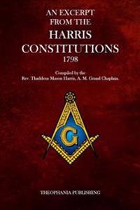 An Excerpt from the Harris Constitutions 1798