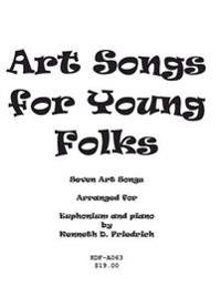 Art Songs for Young Folks - euphonium and piano