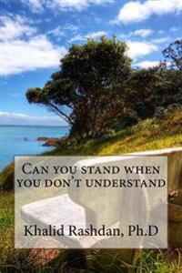 Can you stand when you don't understand