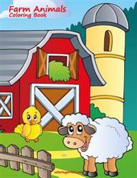 Farm Animals Coloring Book 1