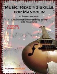 Music Reading Skills for Mandolin Complete Levels 1 - 3