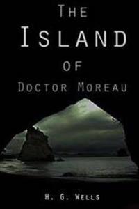 Kirjan kansi "The Island of Doctor Moreau"
