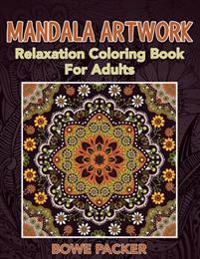 Mandala Artwork Adult Coloring Book