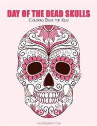 Day of the Dead Skulls Coloring Book for Kids 1