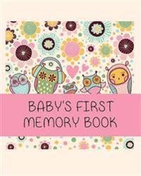 Baby's First Memory Book