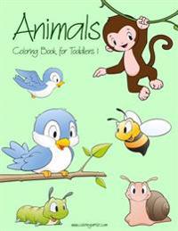 Animals Coloring Book for Toddlers