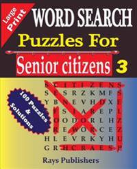 Word Search Puzzles for Senior Citizens
