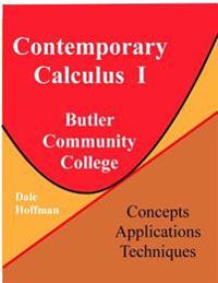 Contemporary Calculus I