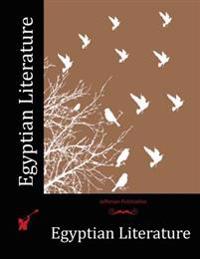 Kirjan kansi "Egyptian Literature"