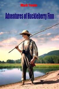 Bokomslag för "Adventures of Huckleberry Finn"