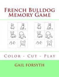 French Bulldog Memory Game: Color - Cut - Play