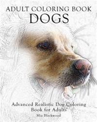 Dogs Adult Coloring Book