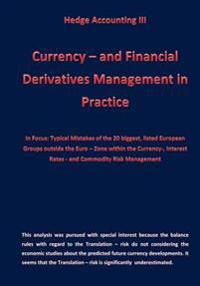 Currency - and Financial Derivative Management in Practice: Hedge Accounting III