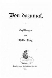 Von Dazumal Erz�hlungen