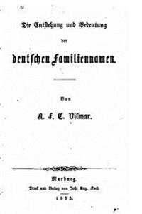 Die Entstehung und Bedeutung der deutschen Familiennamen