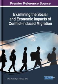 Kirjan kansi "Examining the Social and Economic Impacts of Conflict-Induced Migration"
