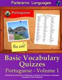 Parleremo Languages Basic Vocabulary Quizzes Portuguese - Volume 1