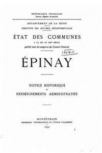 Etat Des Communes À La Fin Du Xixe Siècle, Epinay