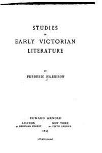 Bokomslag för "Studies in Early Victorian Literature"