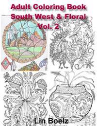 Adult Coloring book South West/Floral
