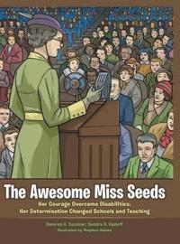 Kirjan kansi "The Awesome Miss Seeds"